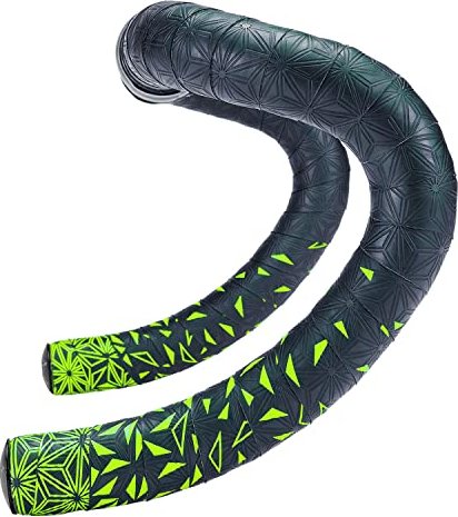 Supacaz Super Sticky Kush Star flavorless bar tape neon yellow (BT-50)