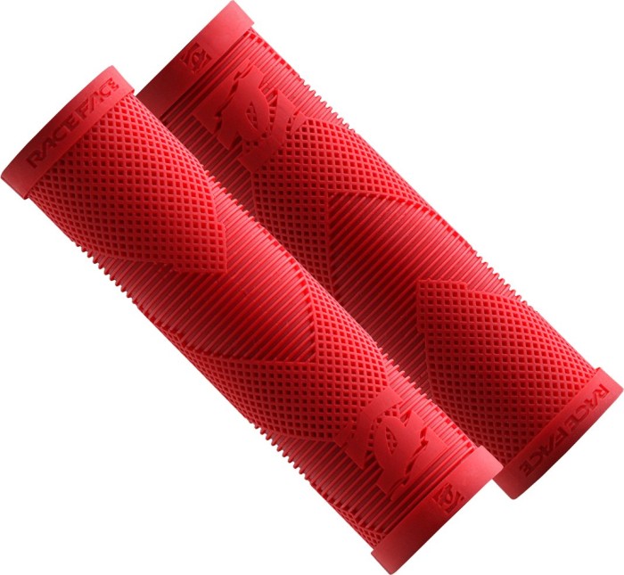 RaceFace Sniper Slide-On MTB grips red