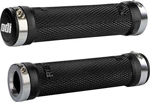 ODI Ruffian Lock-On grips black/silver