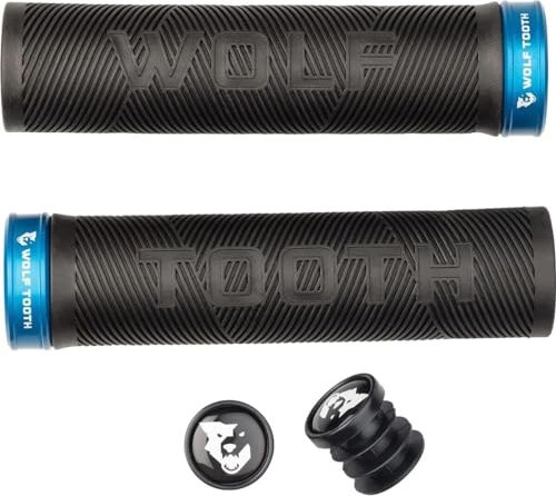 Wolf Tooth echo Lock-On grips black/blue (ECHO-BLK-BLU)