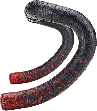 Supacaz Super Sticky Kush Star flavorless bar tape red (BT-59)