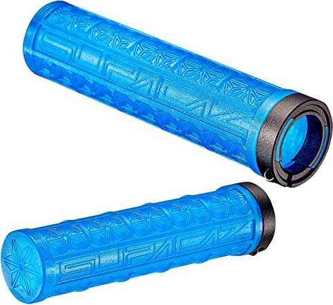 Supacaz Grizips grips neon blue (GR-02)