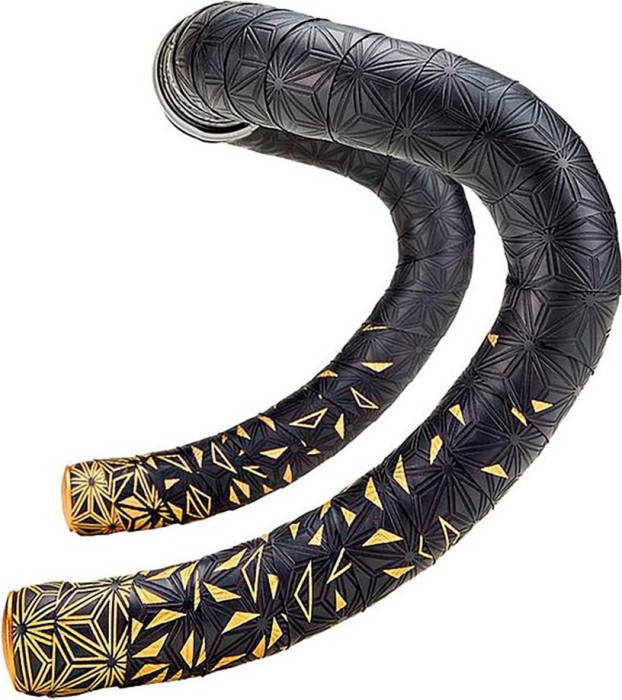 Supacaz Super Sticky Kush Star flavorless bar tape gold (BT-122)