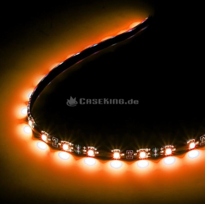 Lamptron FlexLight Pro, orange, 24 LEDs, LED Strips (LAMP-LEDPR2406)