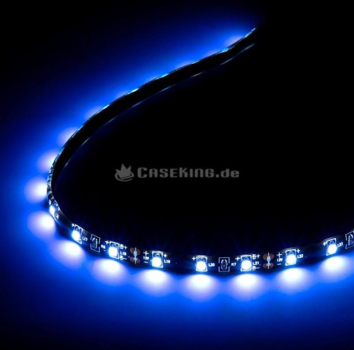 Lamptron FlexLight Pro, blue, 12 LEDs, LED Strips (LAMP-LEDPR1201)