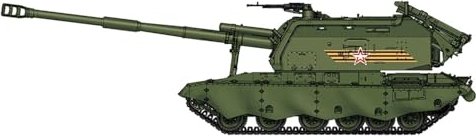 HobbyBoss 2S19-M2 Self-propelled Howitzer (82928)