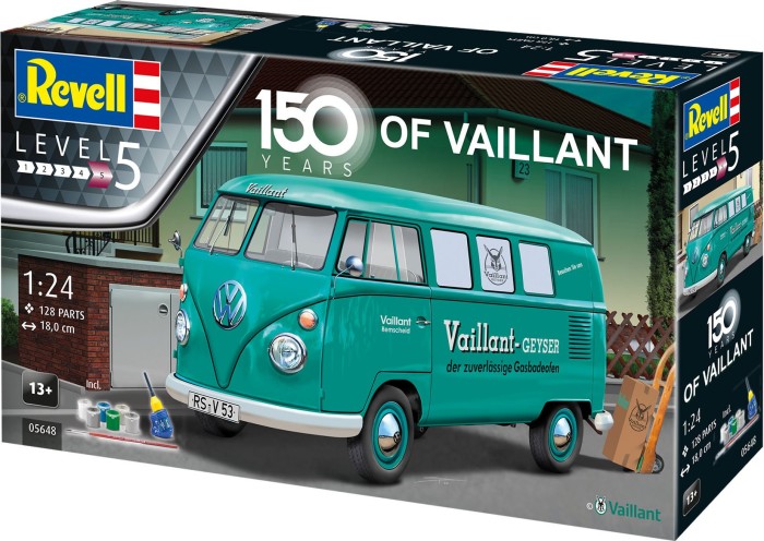 Revell gift set 150 years Vaillant - VW T1 Bus (05648)