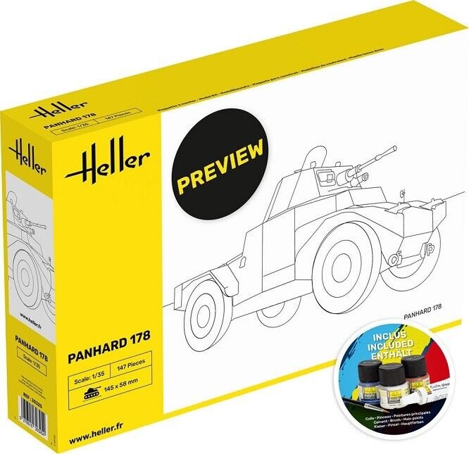 Heller starter kit Panhard 178 (35325)