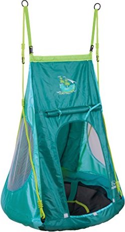 Hudora Alu nest swing with tent Pirate 90 (72152)