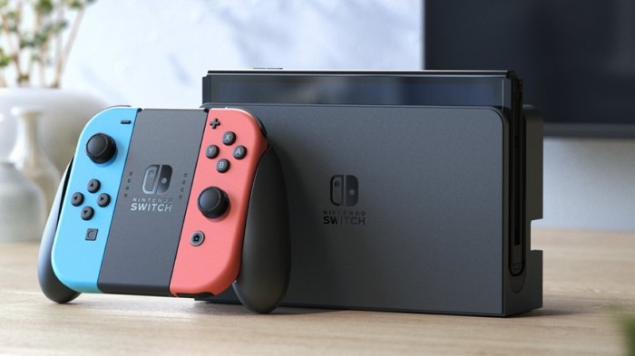 Nintendo Switch OLED schwarz/blau/rot (10007455)