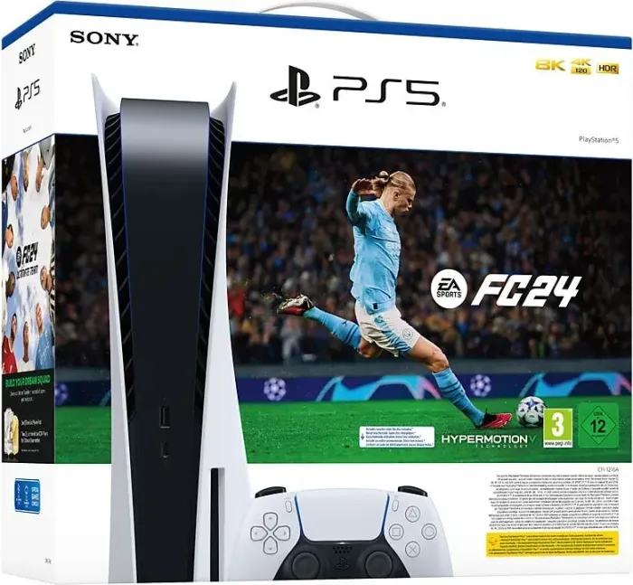 Sony Playstation 5 - 825GB EA sports FC 24 Bundle white (9574422)
