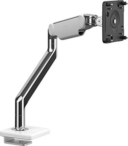 Humanscale M2.1 25mm Sliding Desk Clamp, oblique Arm white (M21C5BWTB)