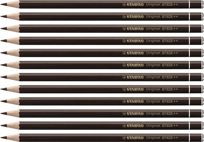 STABILO Original Buntstift bister, 12er-Pack (87/635#12)
