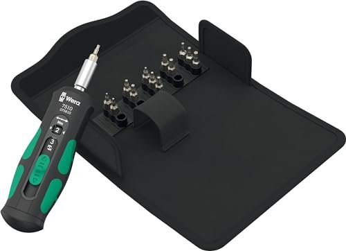 Wera Kraftform Serie 7500 7510/14 Safe-Torque Speed Drehmoment Bitset inkl. Tasche, 14-tlg. (05075840001)