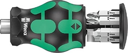 Wera Kraftform Kompakt Stubby Magazin 5 Bitset, 6-tlg. (05008878001)