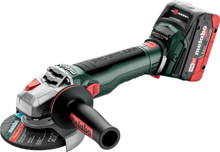 Metabo WB 18 LT BL 11-125 Quick cordless angle grinder incl. case + 2 Batteries 5.5Ah (613054660)