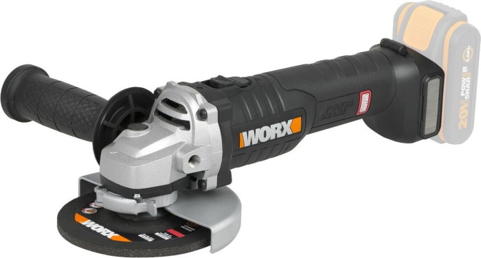 Worx WX812.9 20V PowerShare cordless angle grinder solo