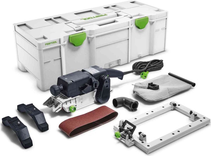Festool BS 75 E set electric belt sander incl. case (576296)