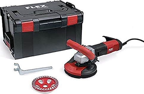Flex LDE 16-8 125 R kit Turbo-Jet II electric concrete grinder incl. L-Boxx (504.963)