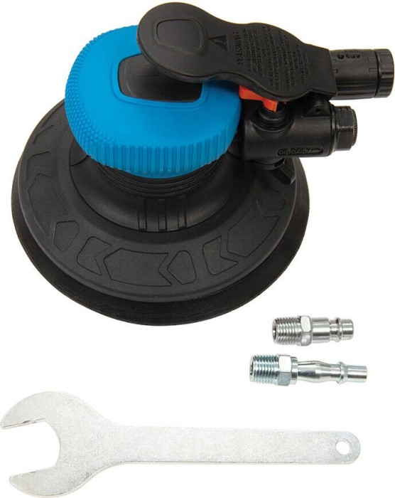Silverline 150mm air pressure random orbit sander (466042)