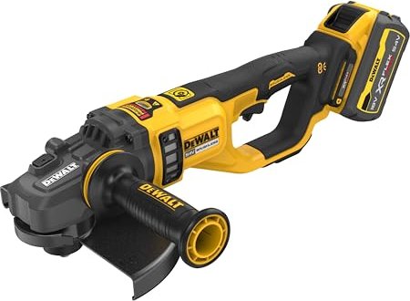 DeWalt DCG460X2 54V XR FlexVolt cordless angle grinder incl. bag + 2 Batteries 9.0Ah
