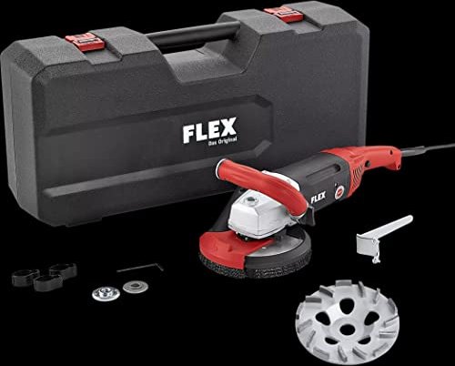 Flex LD 18-7 150 R kit TH-Jet electric concrete grinder incl. case (418.773)