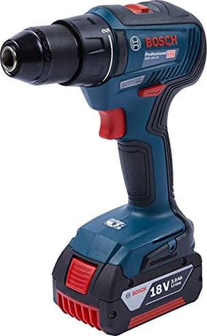 Bosch Professional GSR 18V-55 cordless screw driller incl. case + 2 Batteries 3.0Ah (0615990L8A)