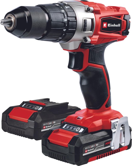 Einhell Expert TE-CD 18/2 Li-i +64 cordless combi drill incl. case + rechargeable battery 2.0Ah + Accessories (4514221)