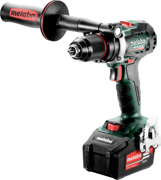 Metabo BS 18 LTX BL I cordless screw driller incl. case + 2 Batteries 5.2Ah (602358650)