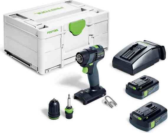 Festool TXS 18 C 3.0-Plus cordless screw driller incl. case + 2 Batteries 3.0Ah (577332)