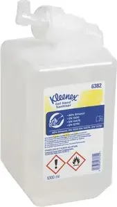 Kleenex hand disinfection gel, 1000ml (6382)