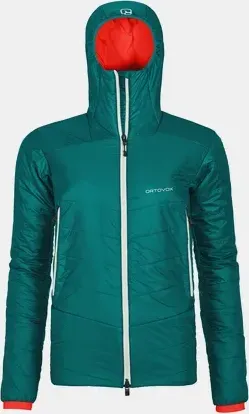 Ortovox Westalpen Swisswool Jacke pacific green (Damen) (61425-60801)