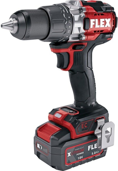 Flex DD 2G 18.0-EC HD/5.0 set cordless screw driller incl. L-Boxx + 2 Batteries 5.0Ah (531274)