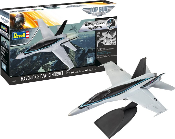 Revell top Gun Maverick Model set F/A-18 Hornet top Gun (64965)