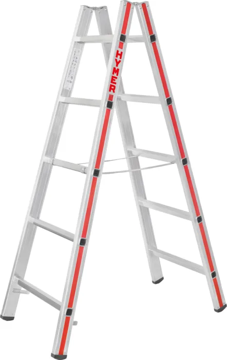 Hymer 4023 aluminum 2-piece. stepladder 2x 8 stages (402316)