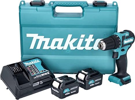 Makita DF332DSME cordless screw driller incl. case + 2 Batteries 4.0Ah