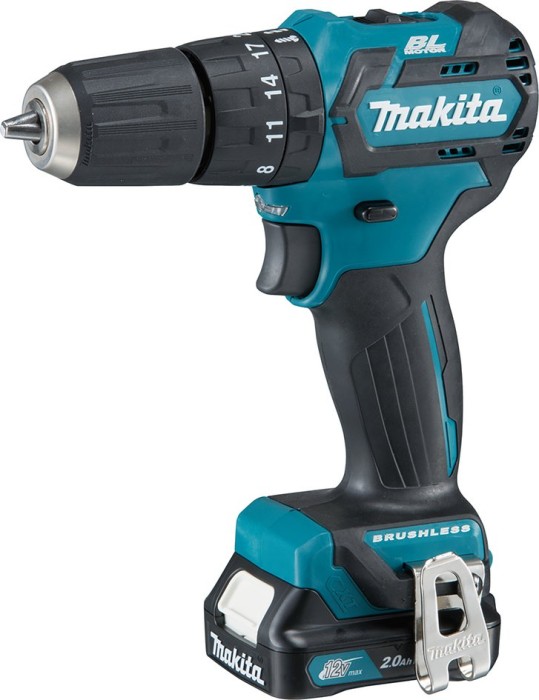 Makita HP332DSME cordless combi drill incl. case + 2 Batteries 4.0Ah