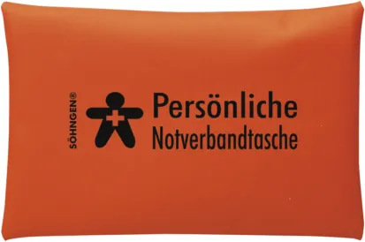 Söhngen Persönliche Notverbandtasche orange (0307027o)
