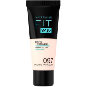 Maybelline Fit ME! Foundation matte+poreless #97-natural porcelain