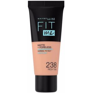 Maybelline Fit Me MATTE+PORELESS foundation #238-rich tan
