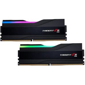 G.Skill Trident Z5 RGB schwarz DIMM Kit 32GB, DDR5-6000, CL36-36-36-96, on-die ECC (F5-6000J3636F16GX2-TZ5RK)