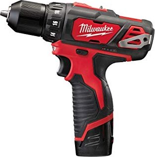 Milwaukee M12 BDD-202X cordless screw driller incl. case + 2 Batteries 2.0Ah (4933446040)