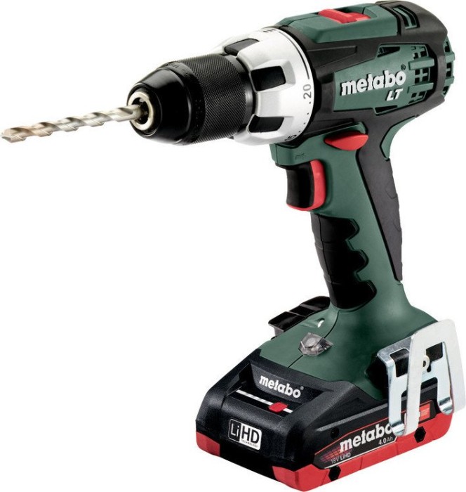Metabo BS 18 LT cordless screw driller incl. case + 2 Batteries 4.0Ah (602102860)