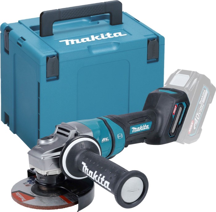 Makita GA050GZ01 XGT cordless angle grinder solo incl. MAKPAC