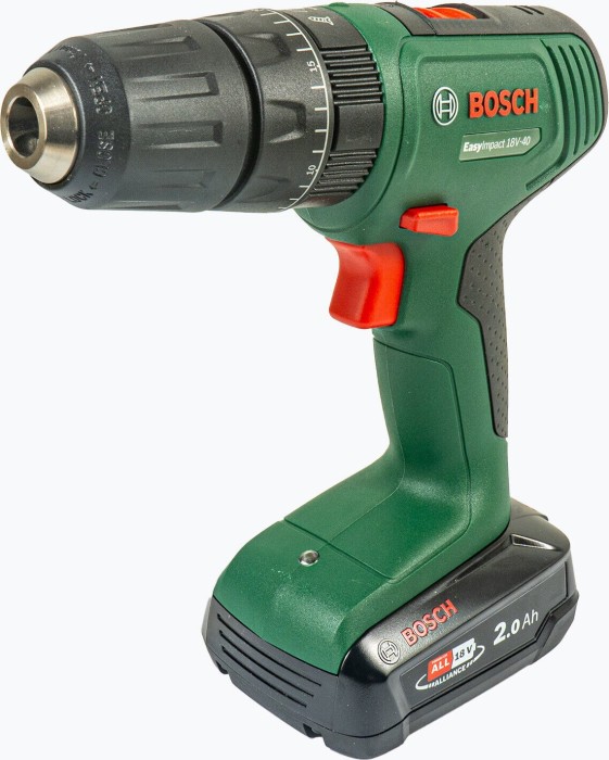 Bosch DIY EasyImpact 18V-40 cordless combi drill incl. case + rechargeable battery 2.0Ah (06039D810H)