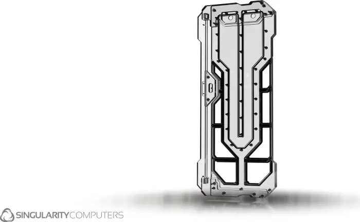 Singularity Computers Spectre 4 Aevum elite, Silver, Distro-Plate, distribution plate (SC-SPEC4-AEV-EL)