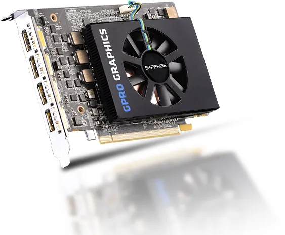 Sapphire GPRO E9260, 8GB GDDR5, 4x DP, lite retail (32269-00-21G)