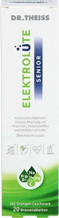 Dr. Theiss Elektrolüte Senior Brausetabletten, 20 Stück