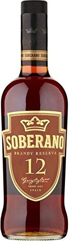 Soberano Brandy Reserva 12 Years Old 700ml
