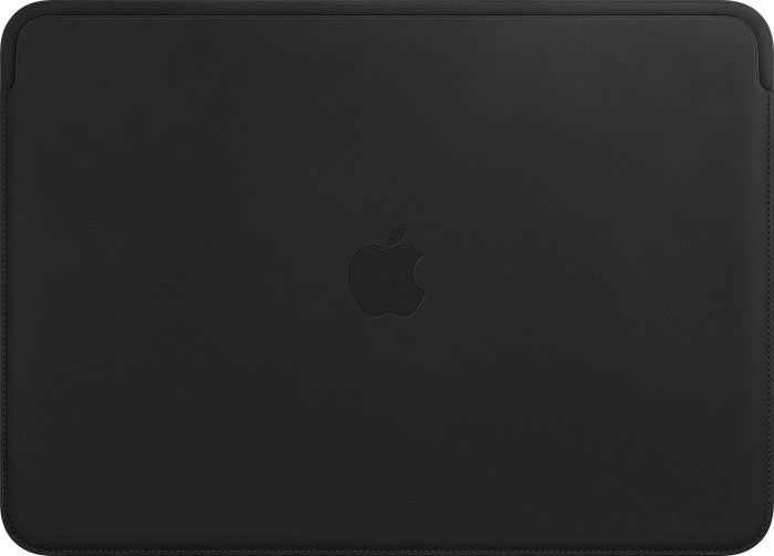 Apple MacBook Air / MacBook Pro 13.3" leather sleeve, black (MTEH2ZM/A)